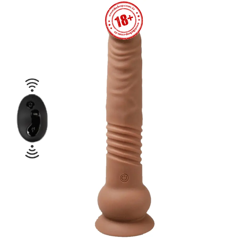 Vişne Escapade Thrusting İleri Geri Hareketli Titreşimli Penis