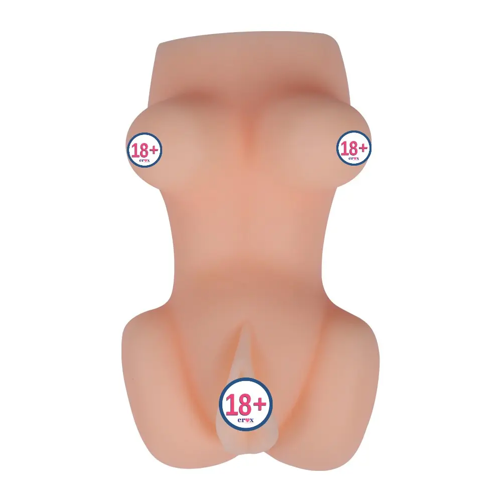 Big Breast Silikon Titreşimli Vajina Mastürbatör
