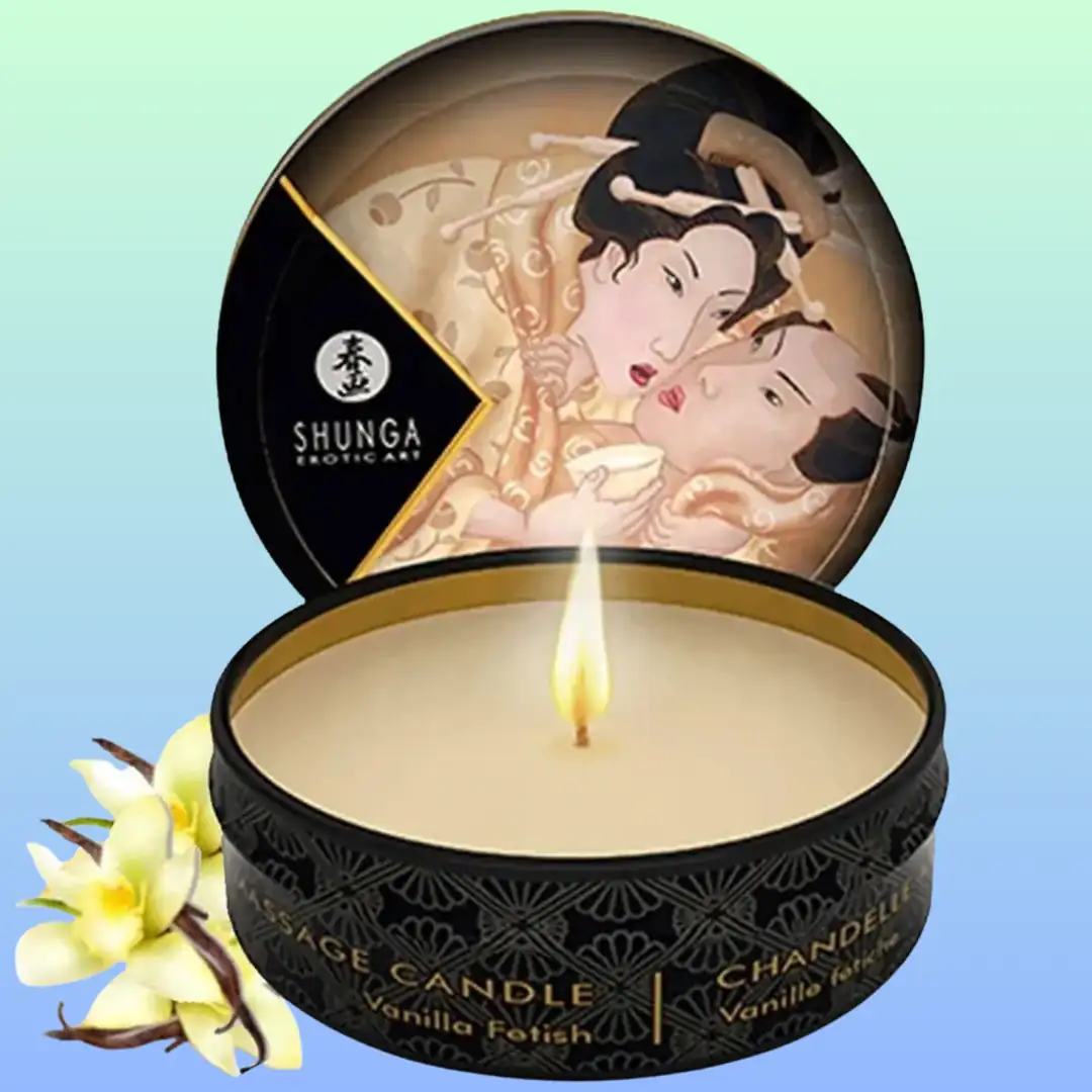 Shunga Mini Massage Candle Vanillie 30 Ml Erotik Masaj Mumu