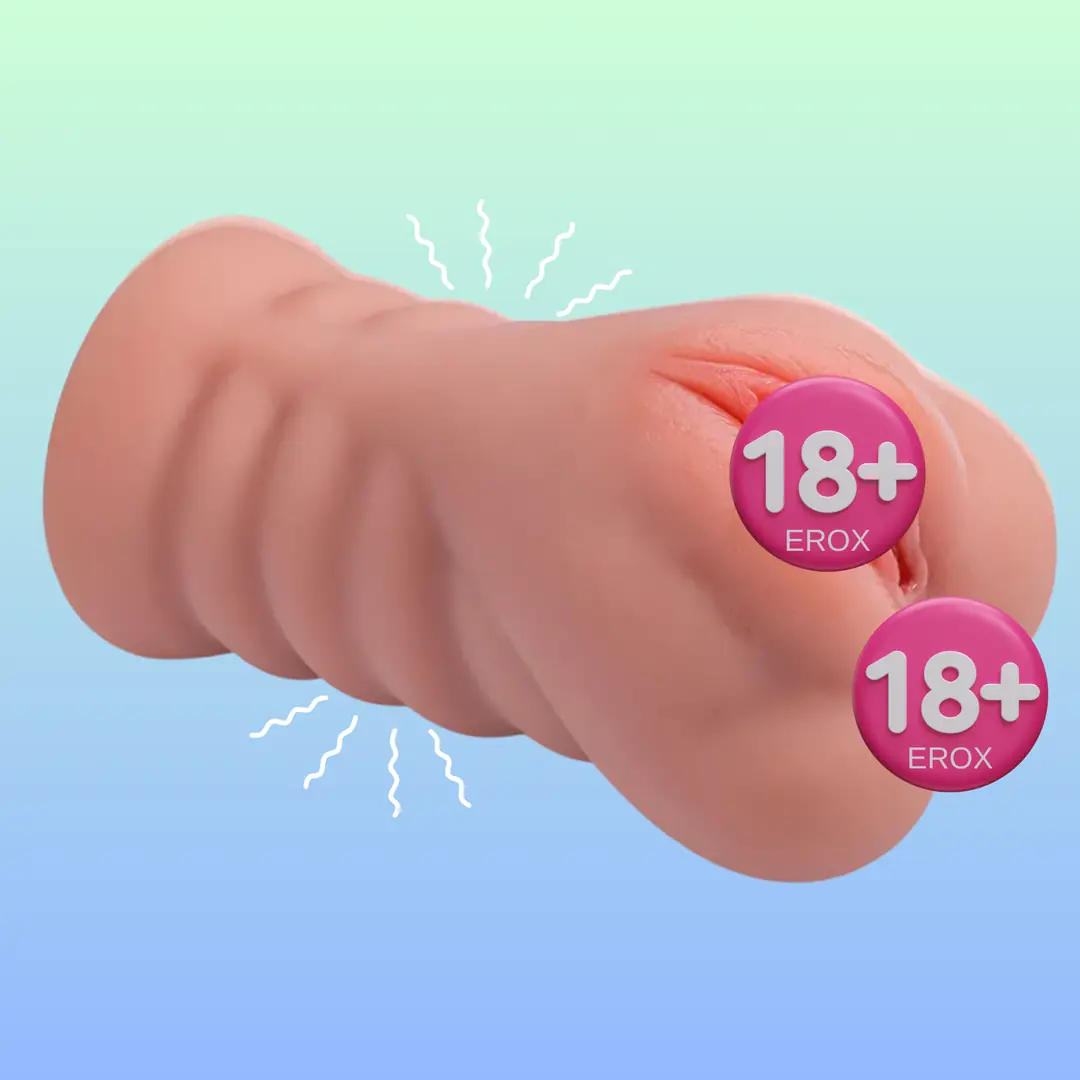 Shequ Ramar Vibrating Pussy Titreşimli Anal ve Vajinal Masturbator SQ-MAV60128