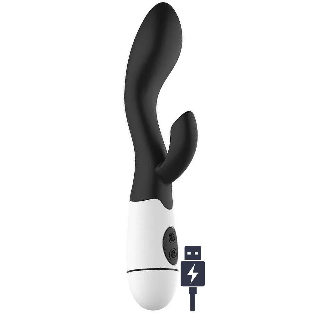 Vişne Mix Vibe Curve 30 Modlu Şarjlı Rabbit Vibratör-Black