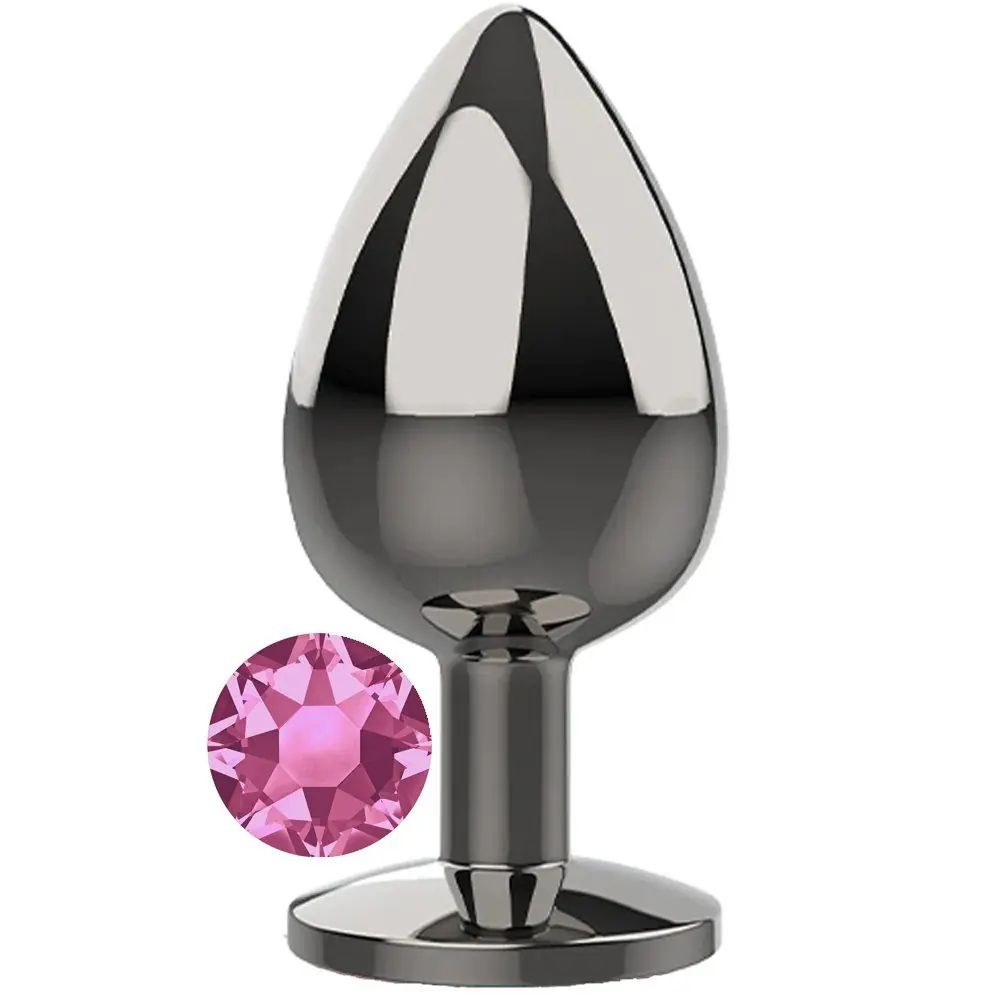 Vişne Pink Jewellery Medium Lüks Çelik Anal Plug
