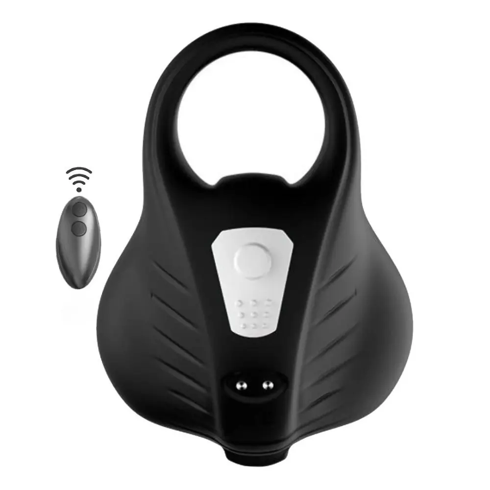 Vişne Fun Bag Uzaktan Kumandalı Testis Halkası Vibratör