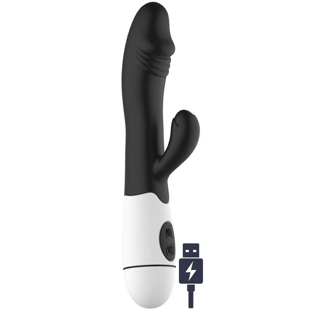 Vişne Mix Vibe 30 Mod Titreşimli Rabbit Vibratör-Black