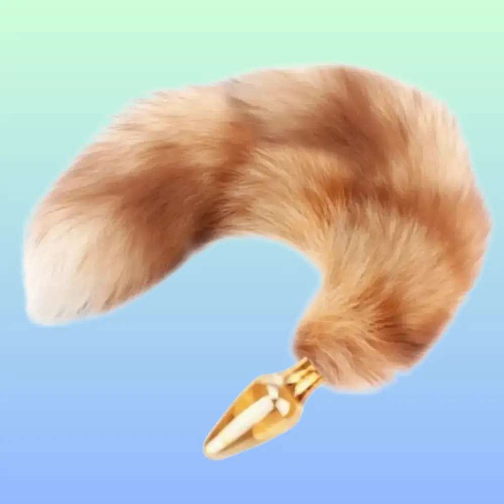 Vişne Fantasy Slips Glass Tail Kuyruklu Cam Anal Plug