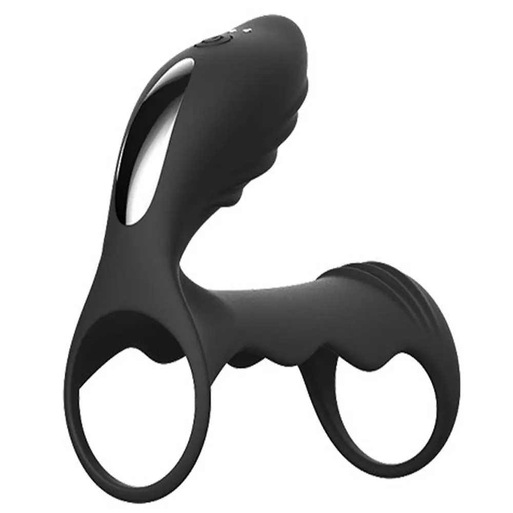 Vişne Cockring Clitoral Stimulation Black Penis Kafesi