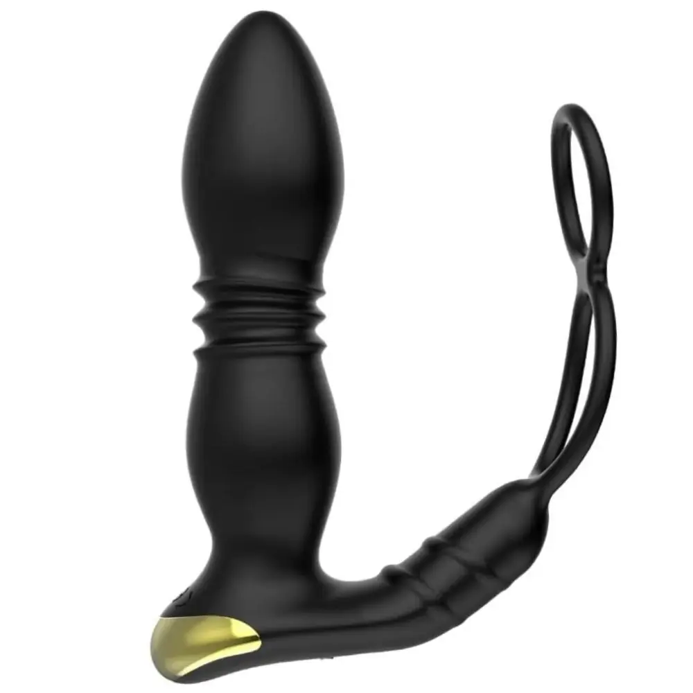 Vişne Anal Fantasy Delay Ring İleri Geri Hareketli Prostat Vibratör