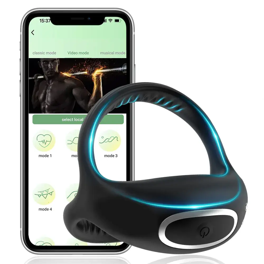 Vişne The Cock Ring Telefon Kontrollü Penis Halkası