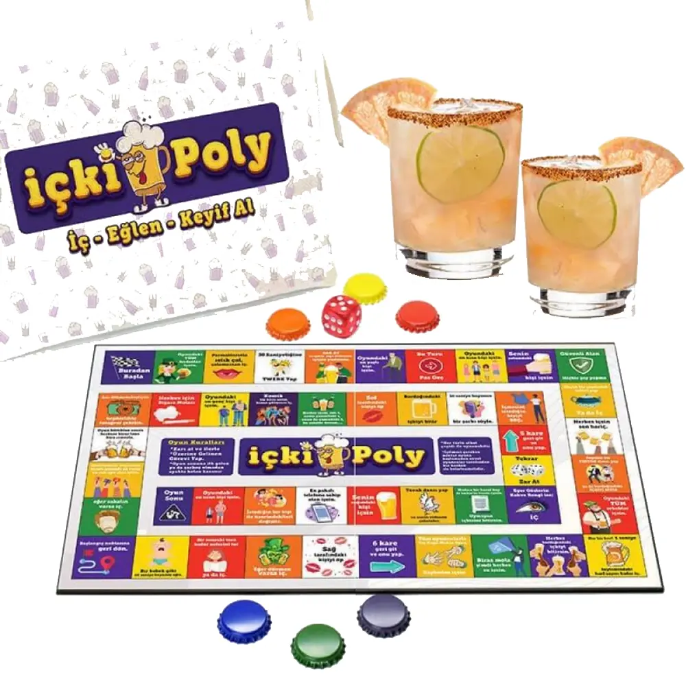 Vişne Erotica Game Erotik İçkiPoly Oyunu