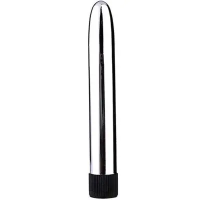 Vişne Melo Metal Vibrating Vibe Titreşimli Metal Vibratör-Silver