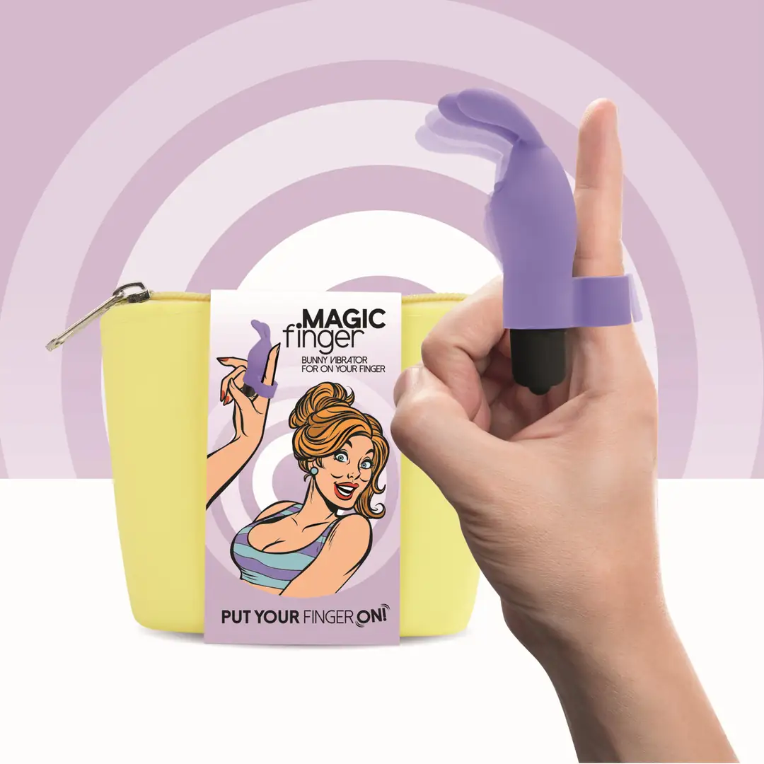 Feelztoys Magic Finger Vibrator Güçlü Parmak Vibratör