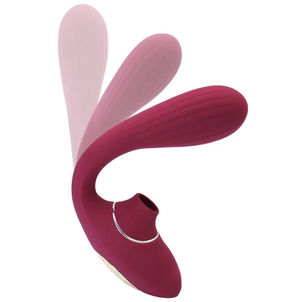 Vişne Sucking İn Vibration Çift Yönlü Emiş Güçlü Partner Vibratör