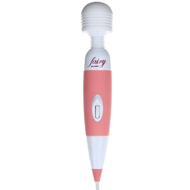 Vişne Fairy Wand Güçlü Titreşimli Elektrikli Masaj Aleti-White
