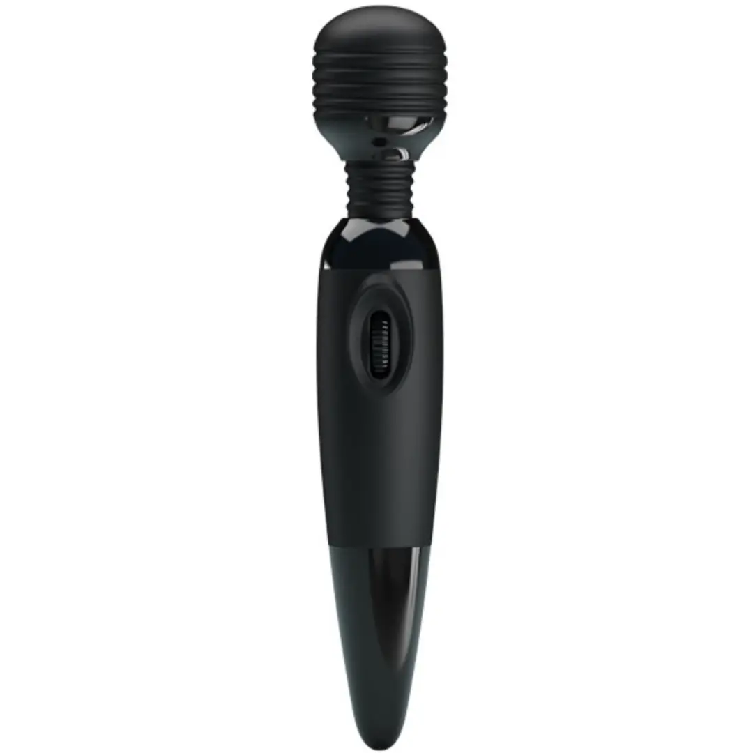 Vişne Fairy Wand Güçlü Titreşimli Elektrikli Masaj Aleti-Black