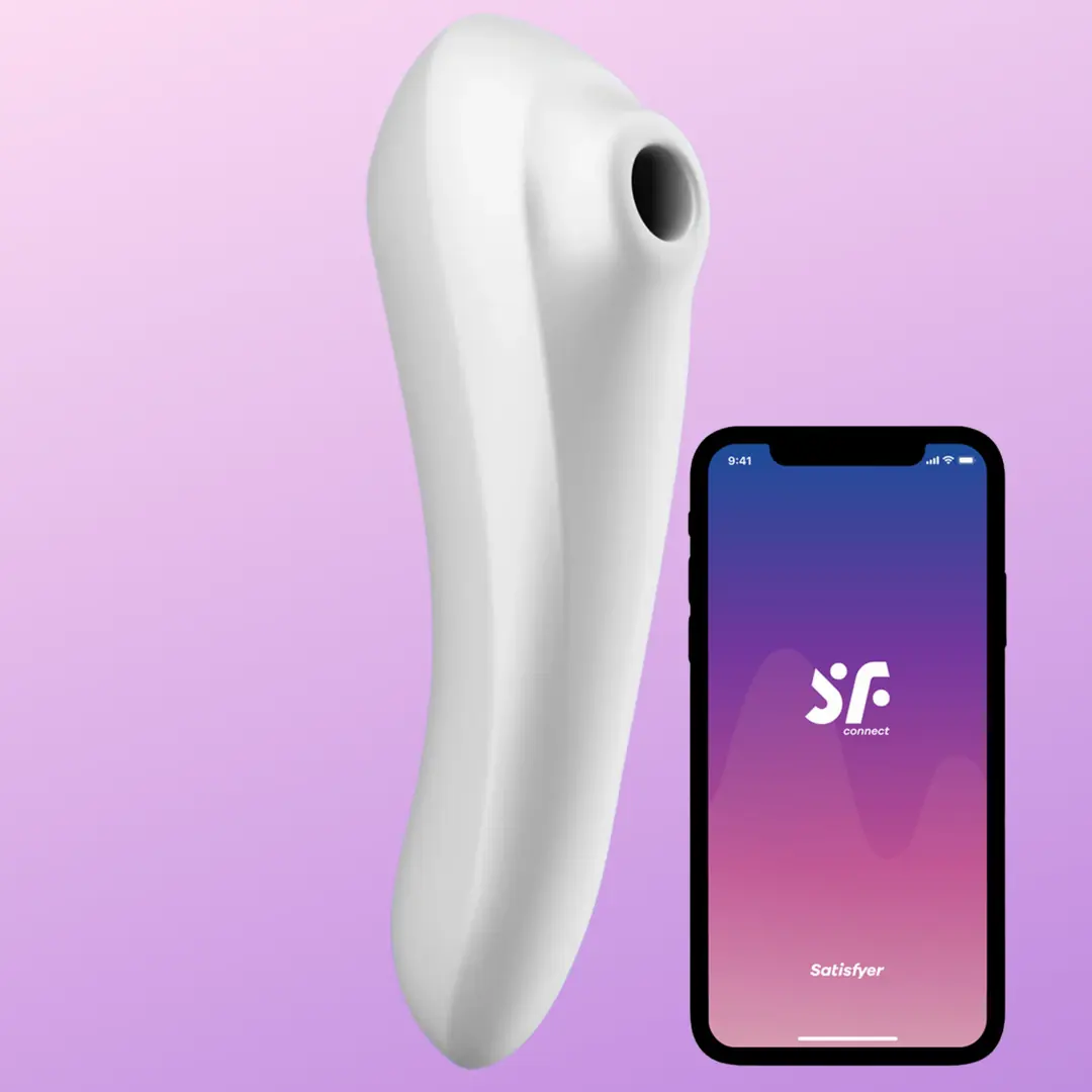 Satisfyer Dual Pleasure Telefon Kontrollü Emiş Güçlü Vibratör
