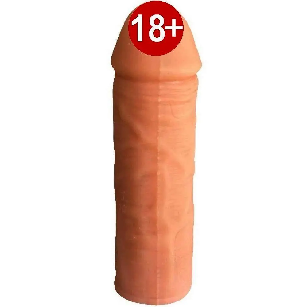 Yumuşak Ten Dokusu Brown Realistik Penis Kılıfı