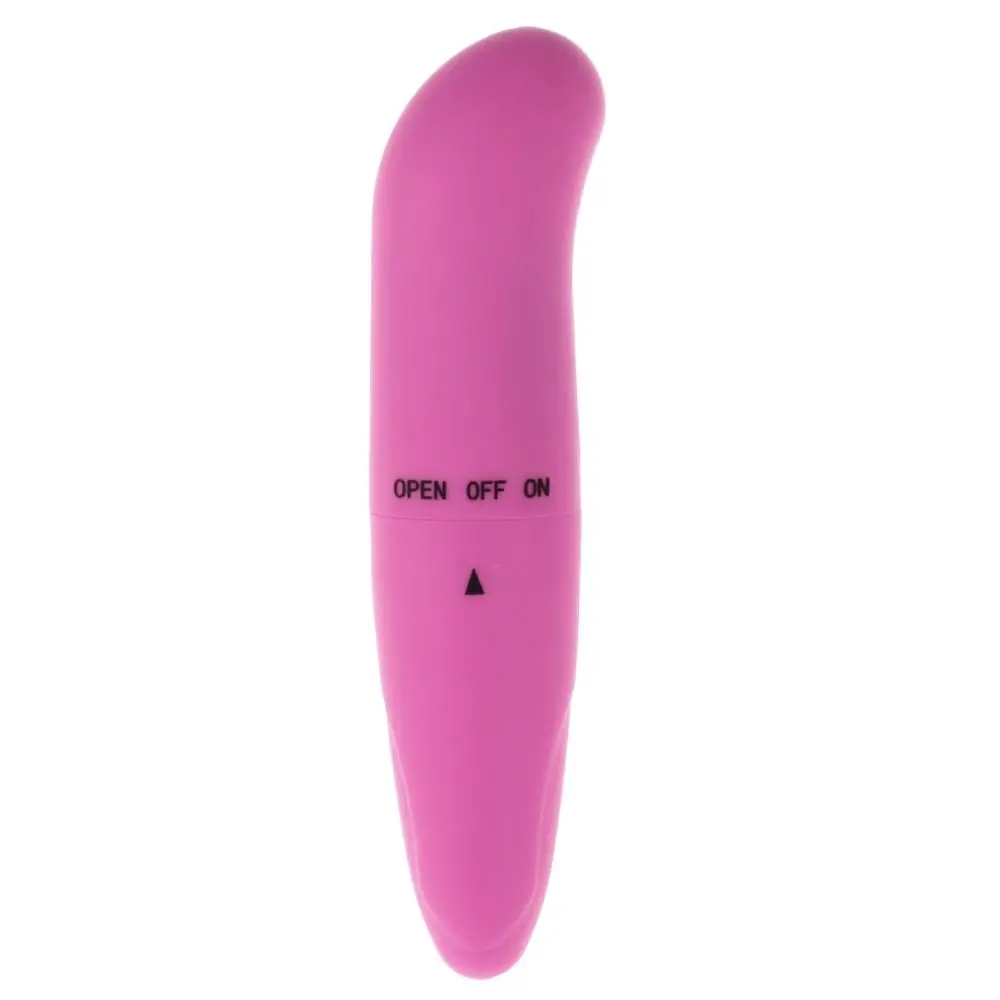 Vişne G-Stimulant Curved Pink Mini Vibratör