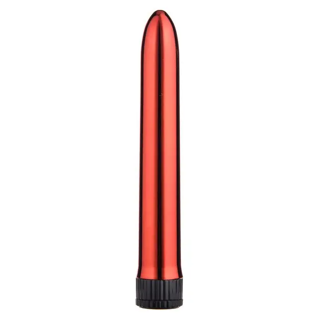 Vişne Melo Metal Vibrating Vibe Titreşimli Metal Vibratör-Red