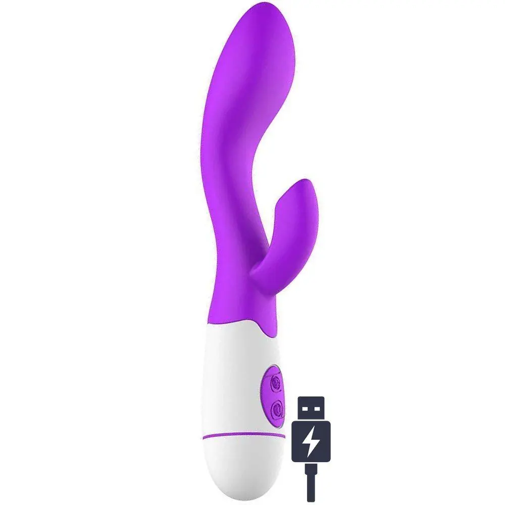 Vişne Mix Vibe Curve 30 Modlu Şarjlı Rabbit Vibratör-Purple