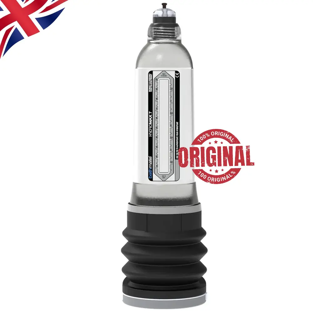 Bathmate HyrdoMax 7 Penis Pump Sulu Penis Pompası-Clear