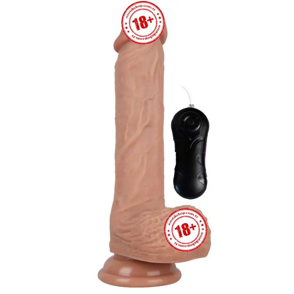 Vişne Stimulation Of Skin Gerçekçi Titreşimli Realistik Penis