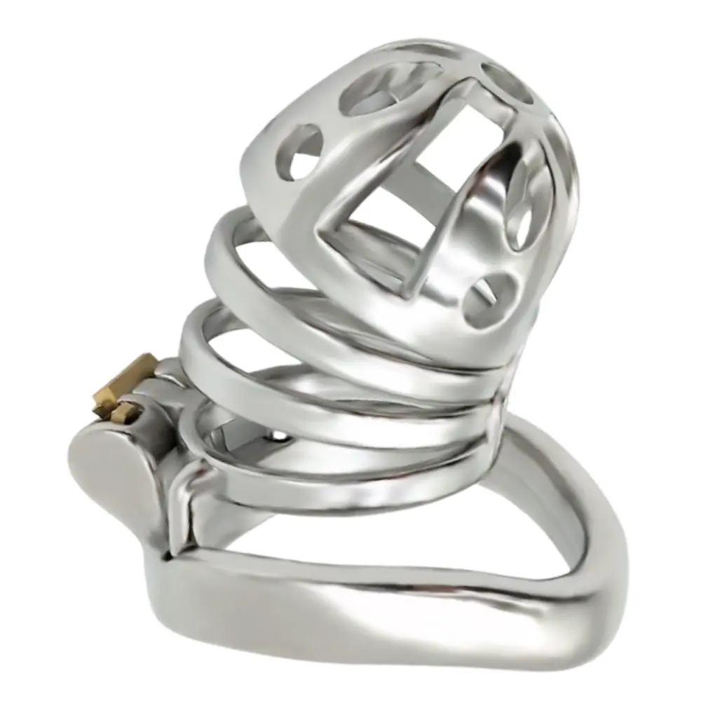 Vişne Dreams Breathable Stainless Cage Metal Penis Kafesi 45 Mm