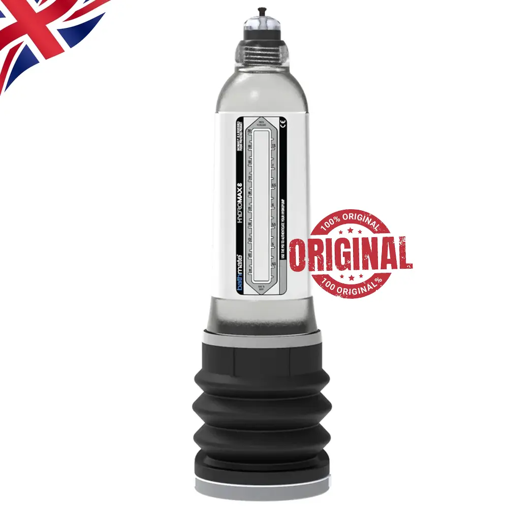 Bathmate HydroMax 8 Penis Pump Sulu Penis Pompası-Clear
