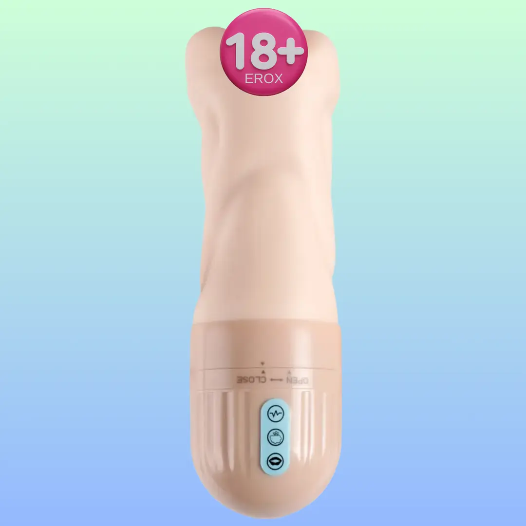 Shequ No.6 Beta Suction Emiş Güçlü Titreşimli Masturbator Vajina SQ-MA60120