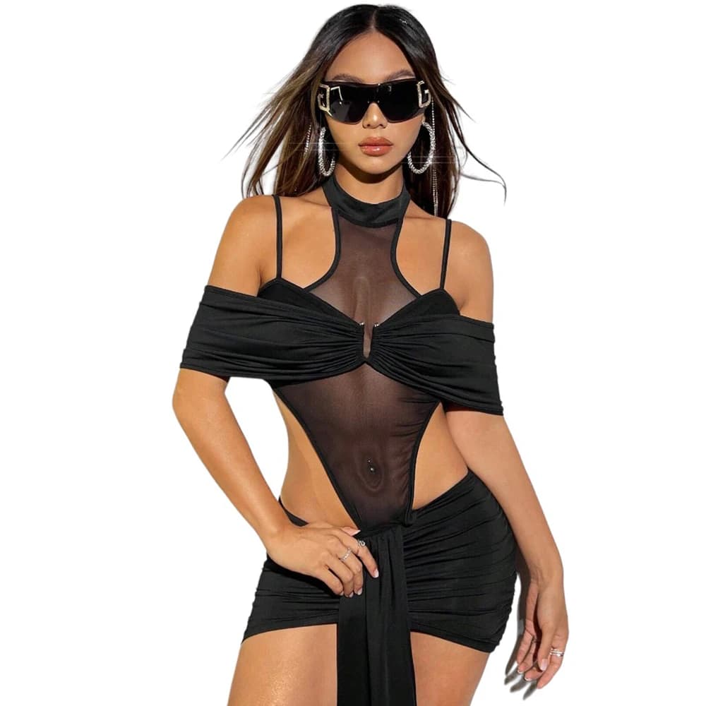 Vişne Fantasy Wear Lingerie Dreams Vestito Seksi Gecelik