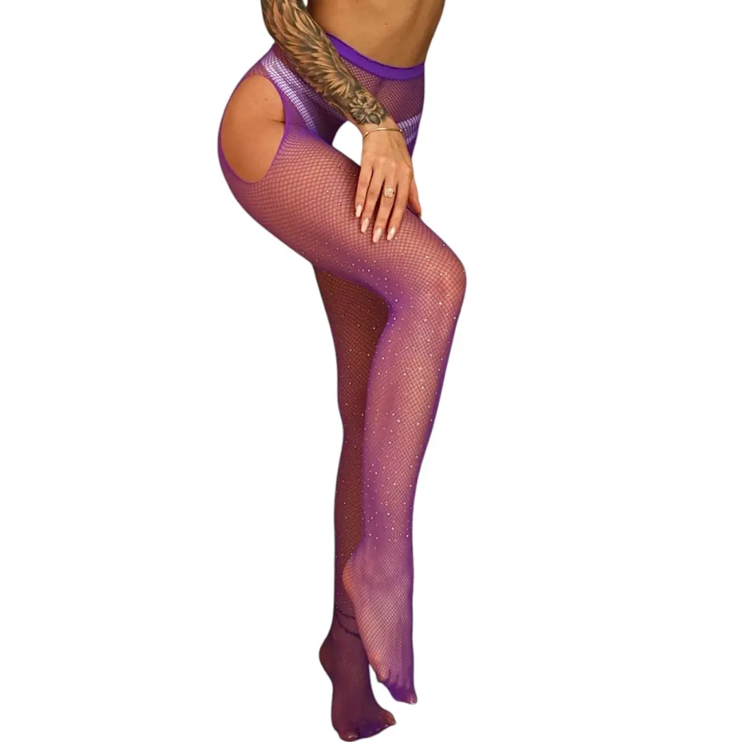 Vişne Fantasy Wear Bel Altı Özel Bölge Açık Seksi Vücut Çorabı