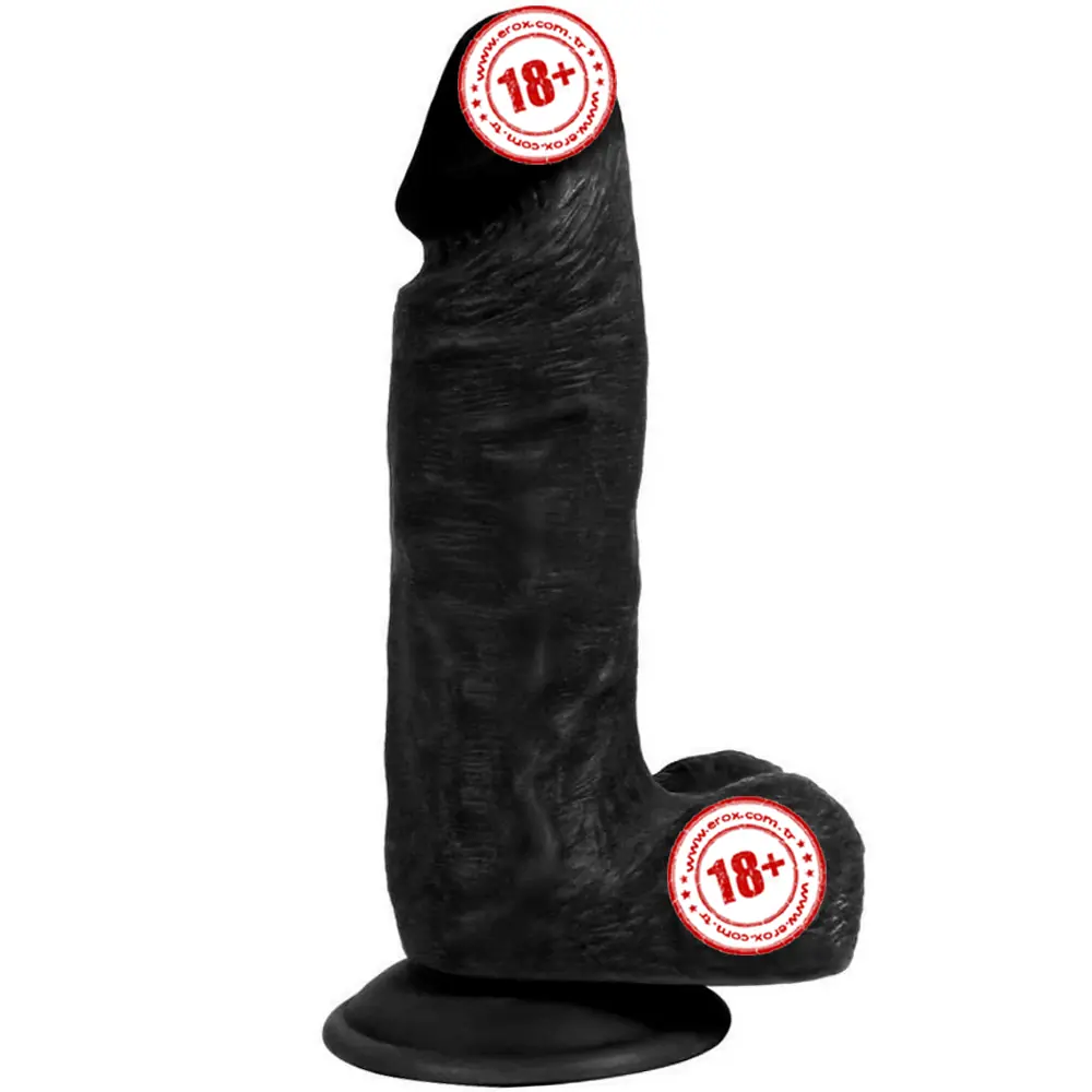 Xise Dildo Series İron Dragon 18 cm Realistik Penis XS-WBC10027-Black