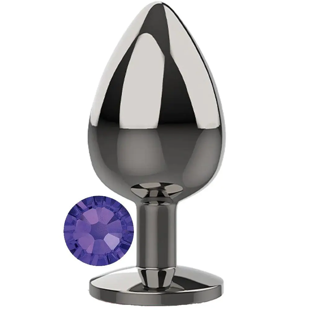 Vişne Purple Jewellery Small Lüks Çelik Anal Plug