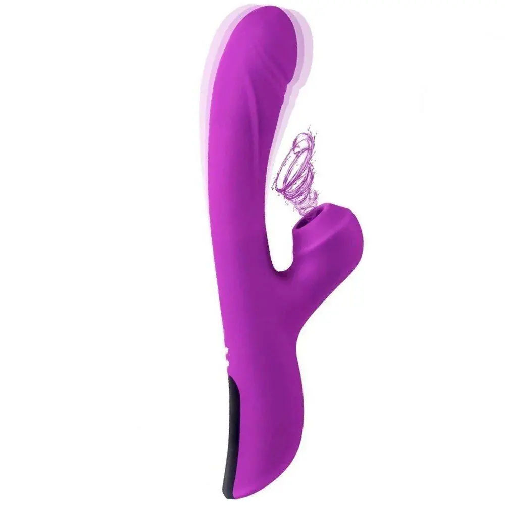 Vişne Wendy Emiş Güçlü Isıtmalı Rabbit Vibratör