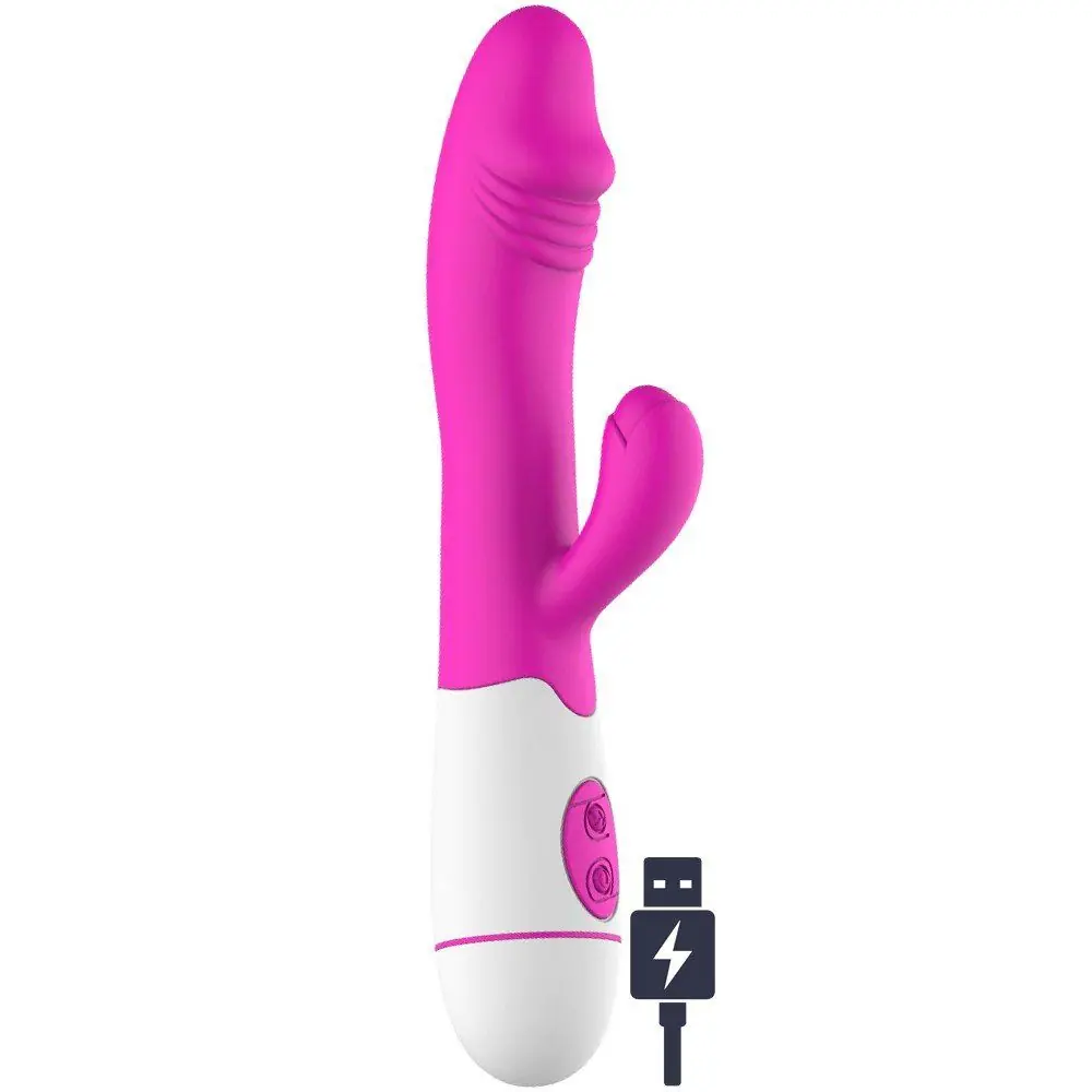 Vişne Mix Vibe 30 Mod Titreşimli Rabbit Vibratör - Pink
