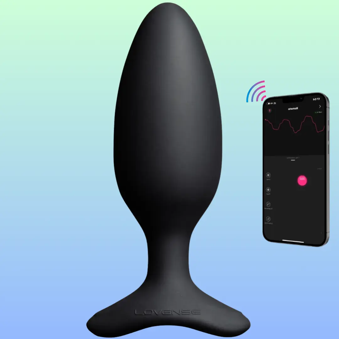 Lovense Hush 2 Butt Plug M 45 mm Telefon Kontrollü Anal Vibratör