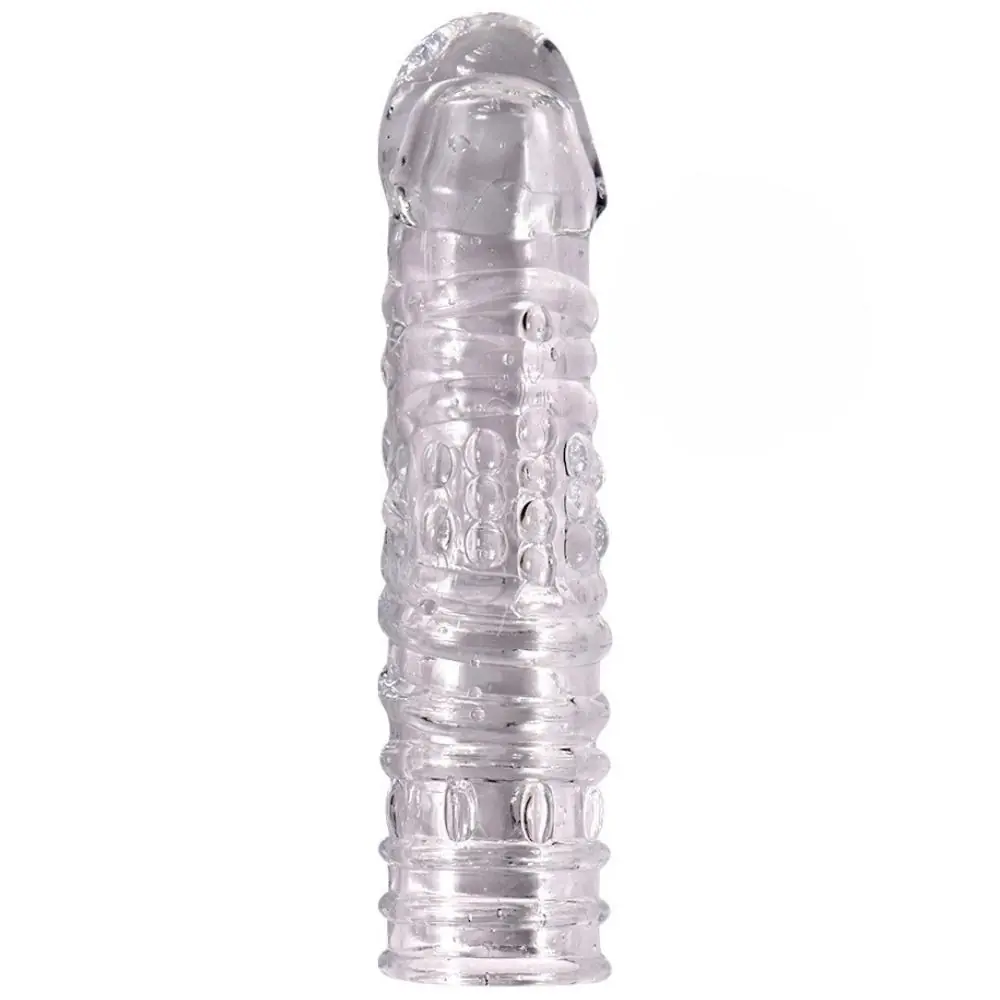 Shequ Noel Silikon Şeffaf Penis Kılıfı
