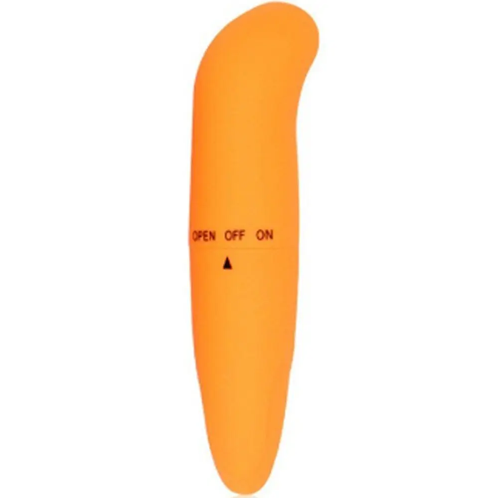 Vişne G-Stimulant Curved Orange Mini Vibratör