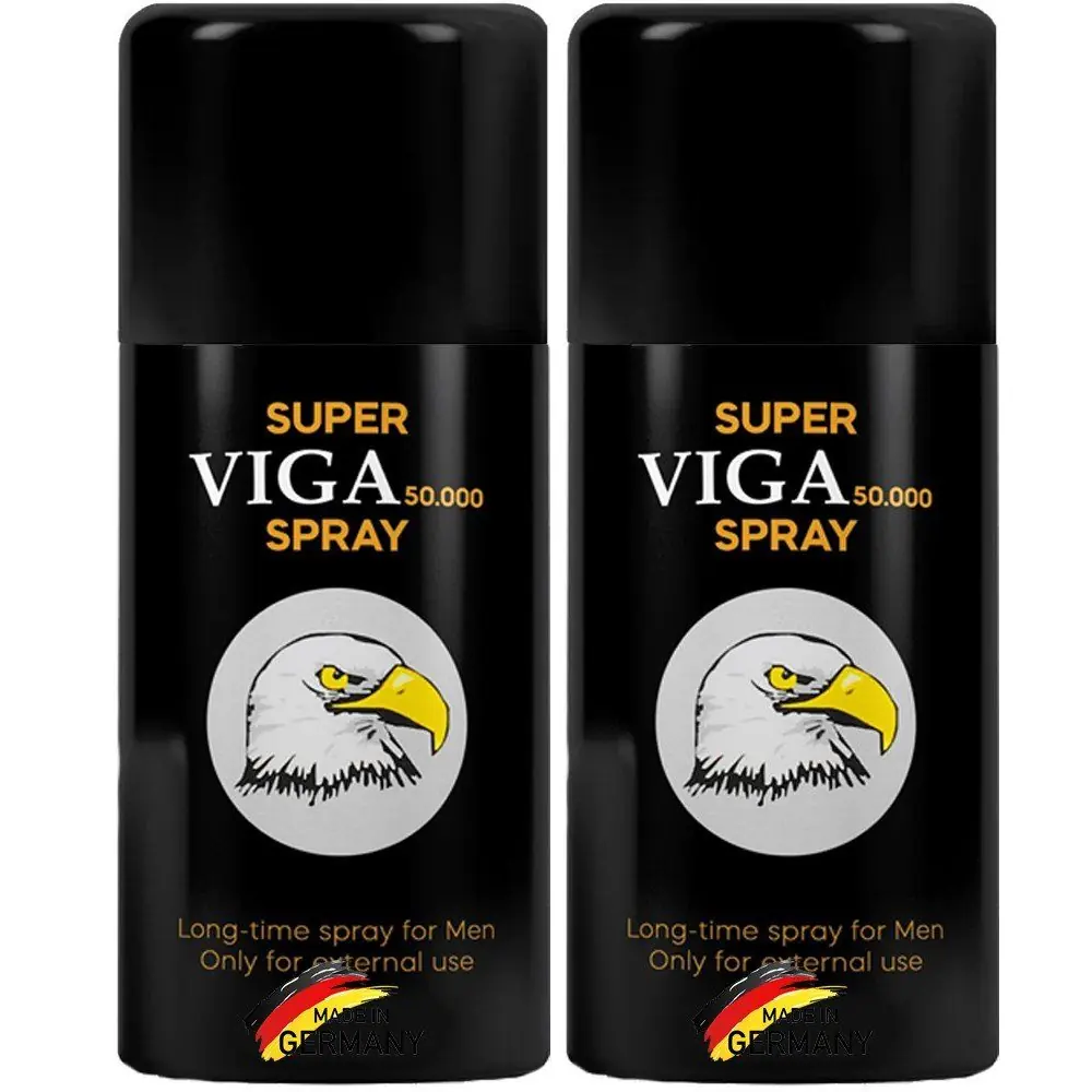 Orjinal Süper Viga 50000 Erkeklere Özel E Vitaminli Penis Spreyi 2'li Paket
