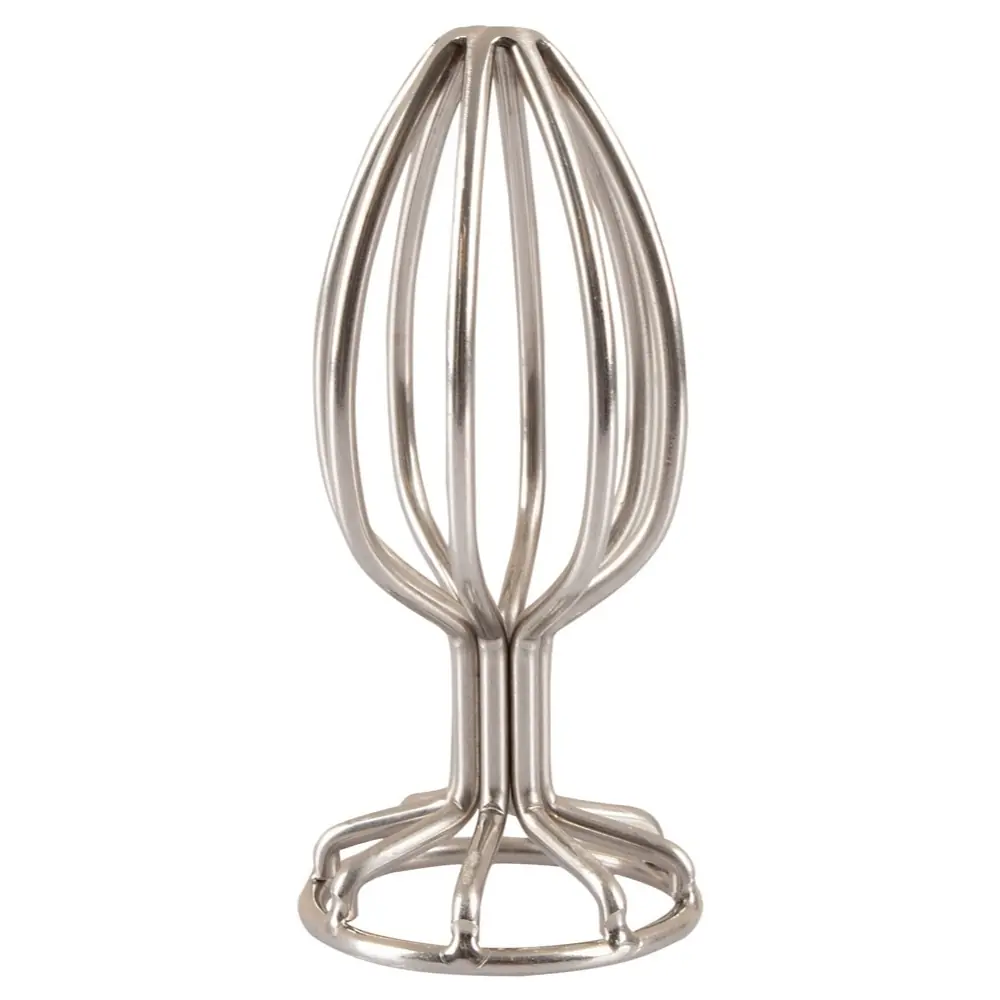 Anos Finest Butt Wear Metal Cage Butt Plug Metal Anal Plug