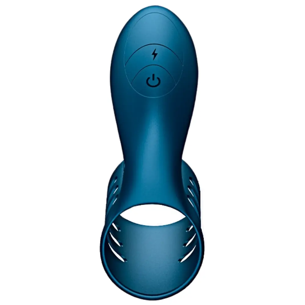 Vişne Boss Ring Titreşimli Klitoris Uyarıcı Penis Halkası
