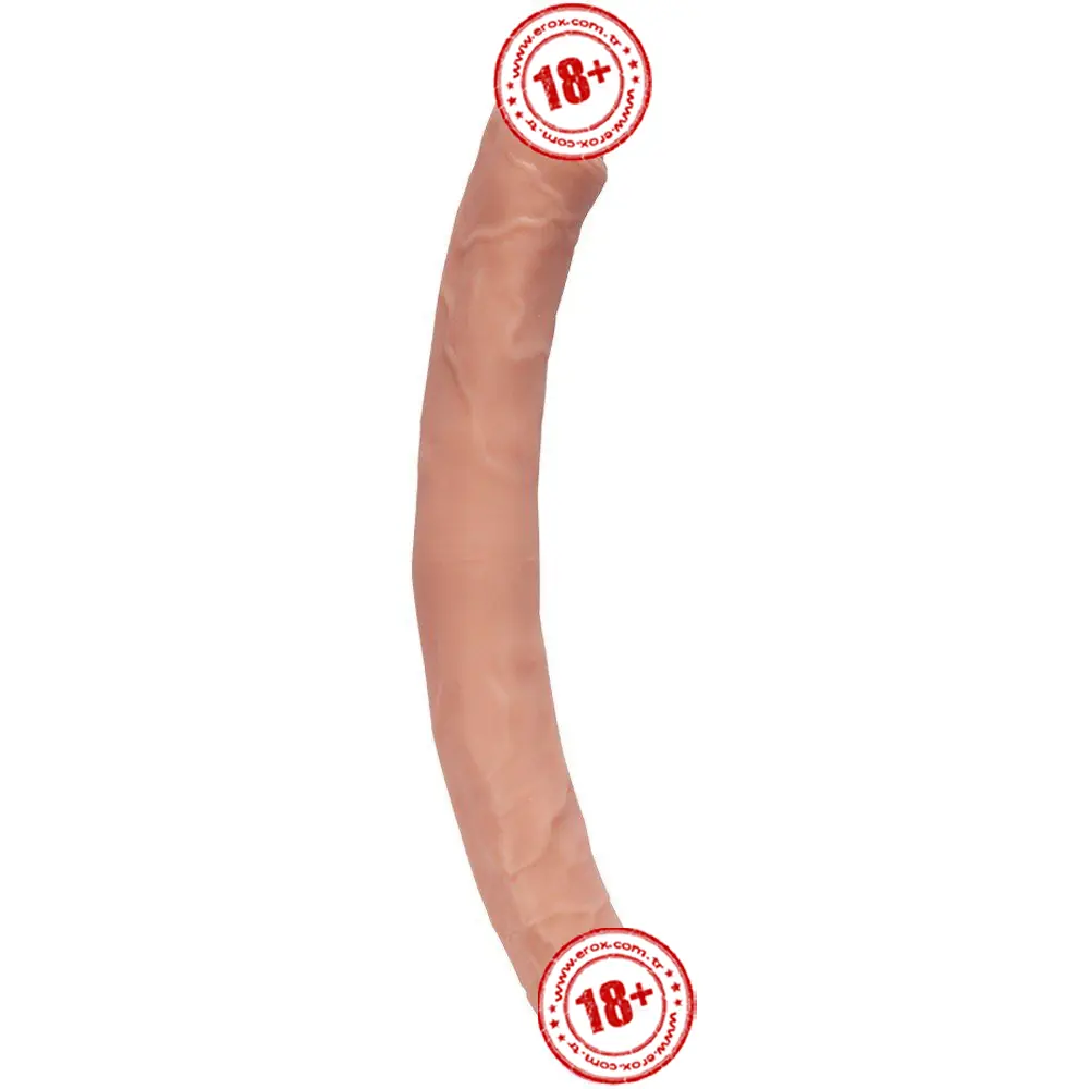 Shequ Dildo Series Blake 44 Cm U-Shape Çift Taraflı Realistik Penis