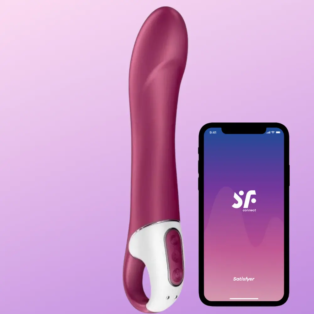 Satisfyer Big Heat Telefon Kontrollü Isıtmalı Vibratör