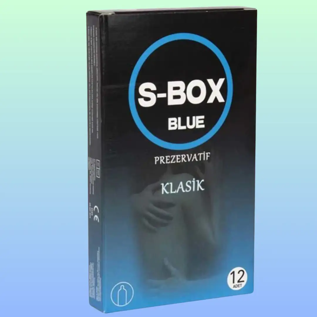 S-Box Blue Klasik 12'li Prezervatif Kondom