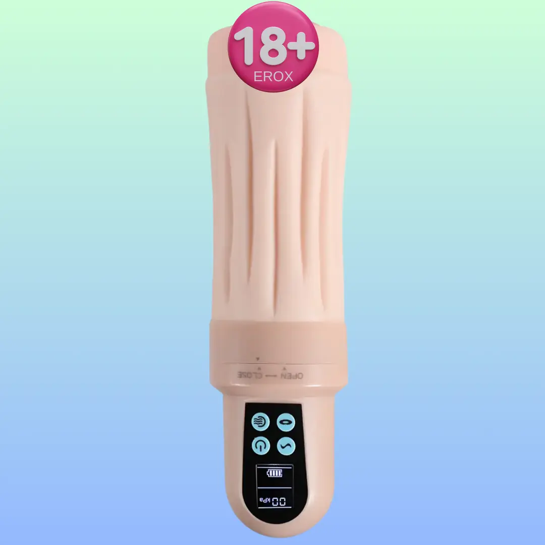 Shequ No.5 Beta Suction Emiş Güçlü Titreşimli Masturbator Vajina SQ-MA60119-3.0