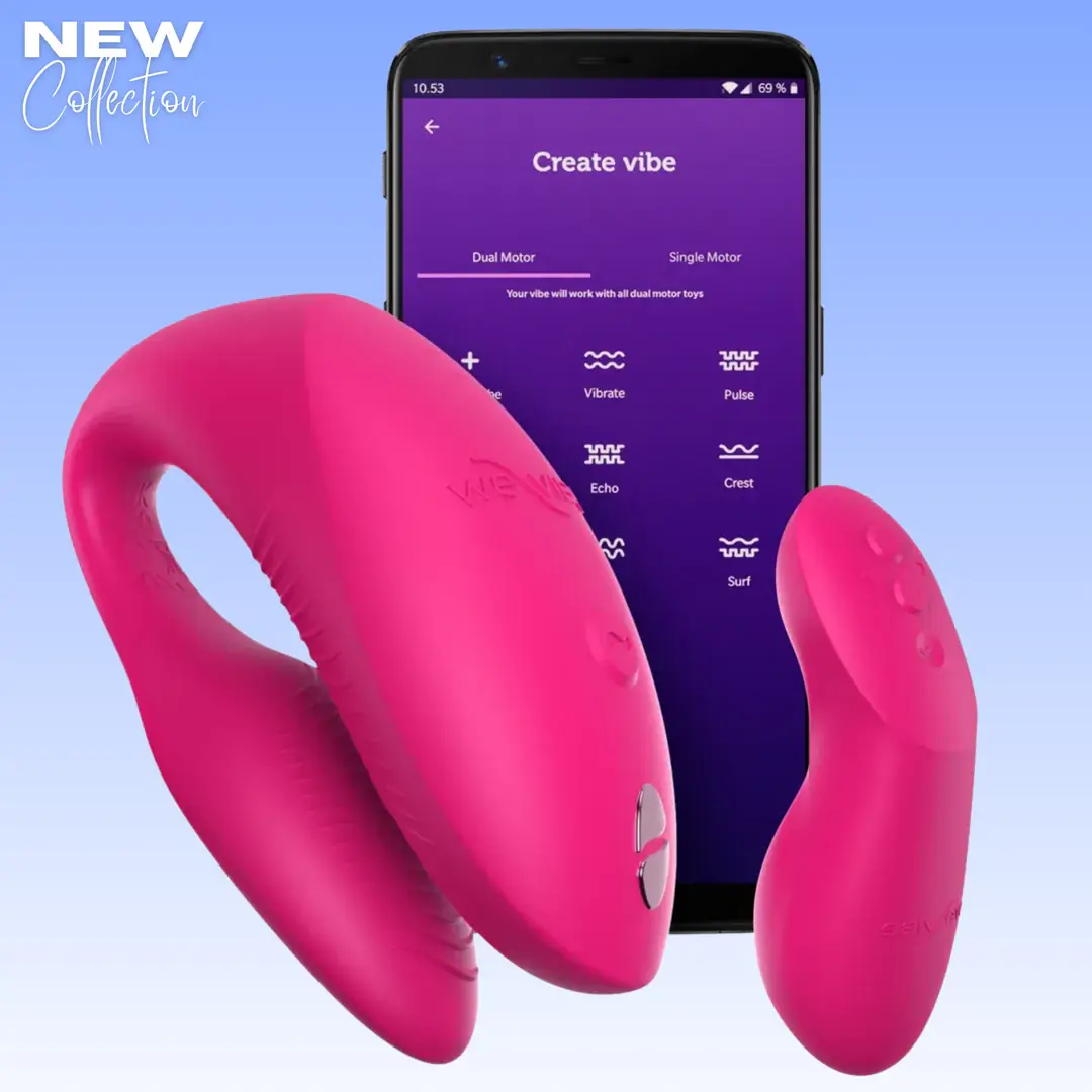 We-Vibe Chorus Pro App-Controlled Couples Vibratör-Pink