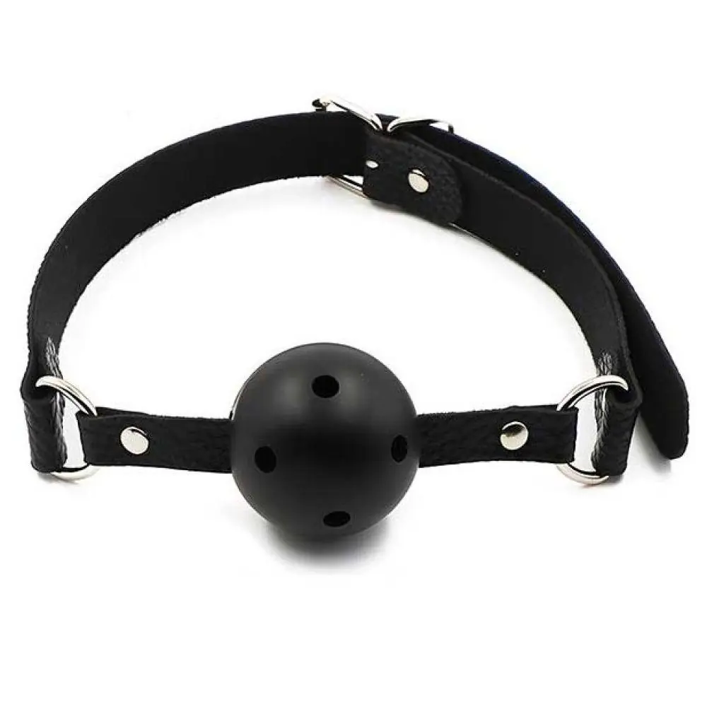 Vişne Breathable Gag Ball Nefes Alınabilir Ağız Topu